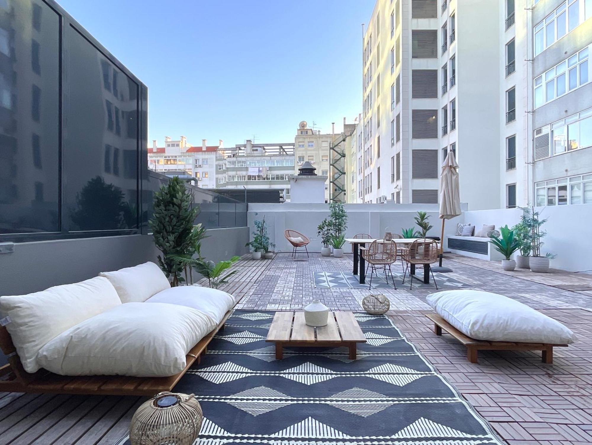 Casa Boma Lisboa - Brighting Apartment With Spacious Terrace - Alvalade III Exterior foto